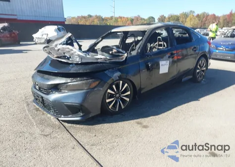 2023 Honda Civic из США, поврежденный, VIN 2HGFE1F7XPH300478